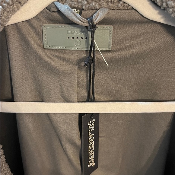 Blank nyc oversized high pile fleece denim jacket - NWT - Picture 4 of 5